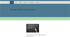 Desktop Screenshot of germantutoring.com